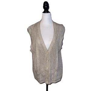 Knitted women’s vest XL